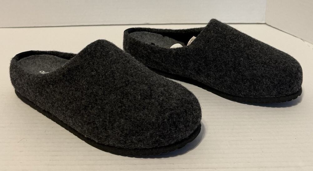 Allbirds Wool Slippers Unisex 4.5W 3M Casual Mule House Shoes Black NEW NIB